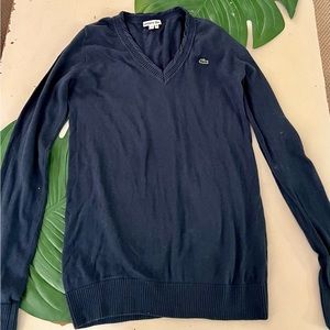 Lacoste Navy Sweater